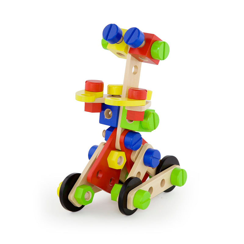 Cargue la imagen en el visor de la galería, Juguete juego de bloques de construcción 68 pz - 50382
