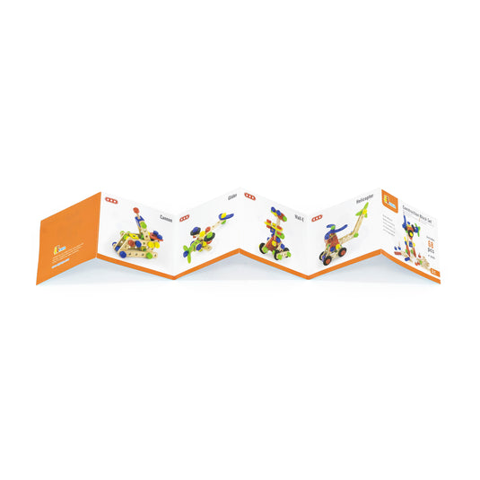 Juguete juego de bloques de construcción 68 pz - 50382