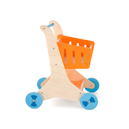 Juego carrito de compras de madera - 50672FSC