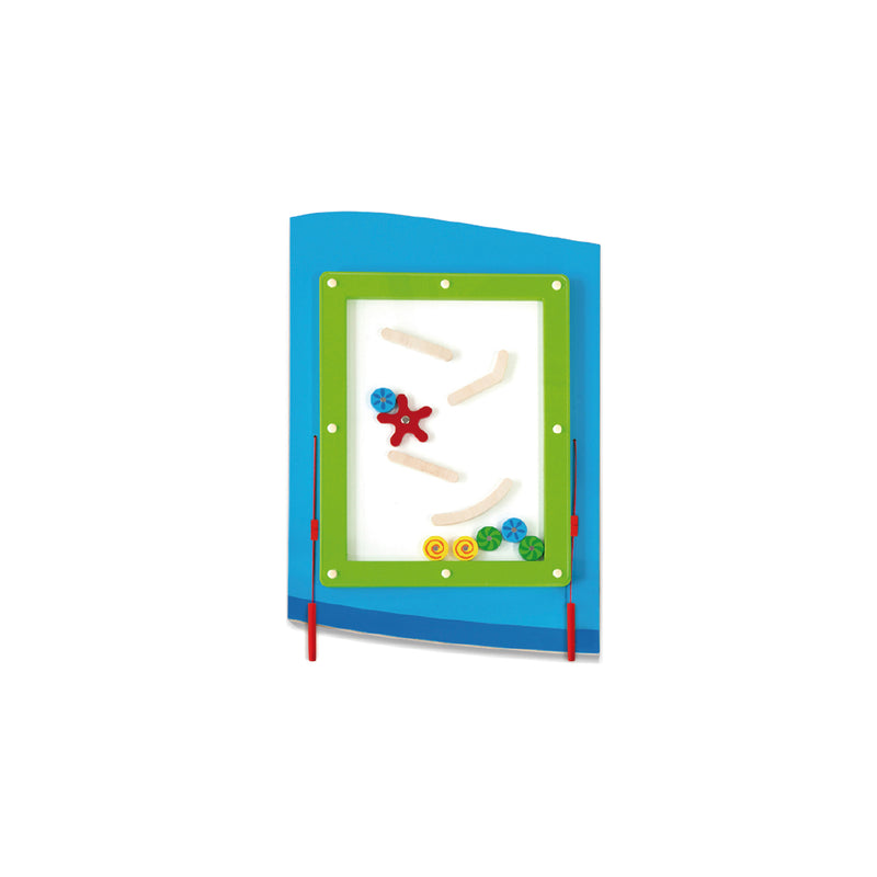 Cargue la imagen en el visor de la galería, Juguete de pared Avión azul - 50673FSC
