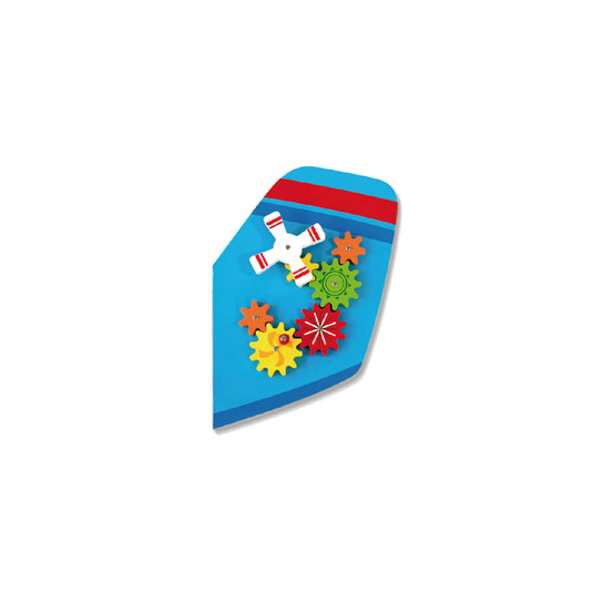 Juguete de pared Avión azul - 50673FSC