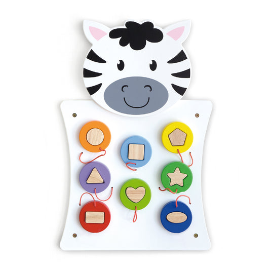 Juguete de pared zebra emparejar formas - 50681FSC