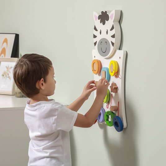 Juguete de pared zebra emparejar formas - 50681FSC