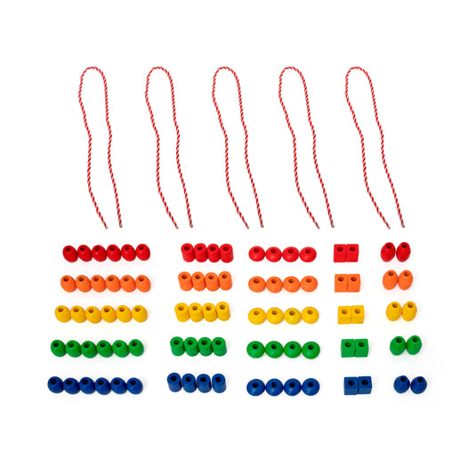 Juego de cuentas para ensartar - 58304