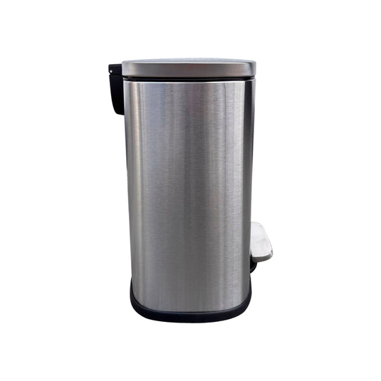 Bote de basura chico de Acero inoxidable FCG con pedal de 8L ovalado - FCGSF430-8L