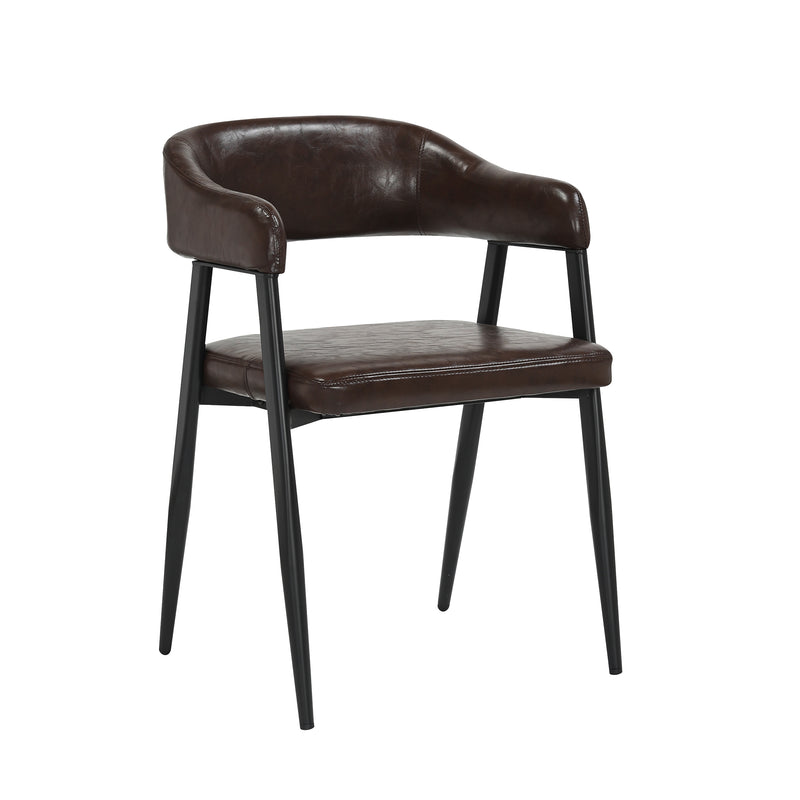 Cargue la imagen en el visor de la galería, Silla de interior 91530 color café oscuro - 91530
