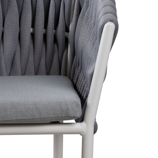 Silla de exterior e interior Abu Dhabi color blanco -1130507
