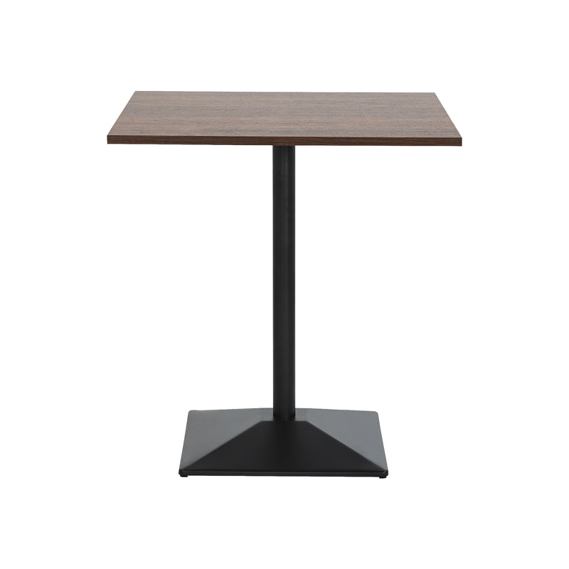 Cargue la imagen en el visor de la galería, Mesa de comedor de interior para restaurante AC 70x70 color Nogal oscuro - ACMA707075
