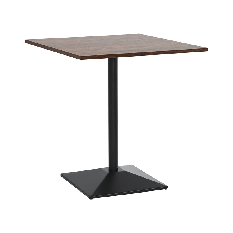 Cargue la imagen en el visor de la galería, Mesa de comedor de interior para restaurante AC 70x70 color Nogal oscuro - ACMA707075
