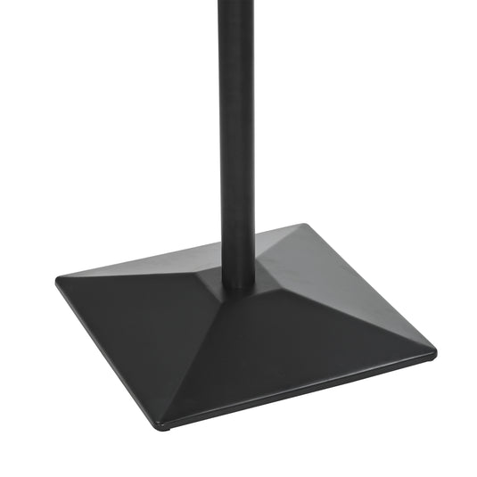 Mesa de comedor de interior para restaurante AC 70x70 color Nogal oscuro - ACMA707075