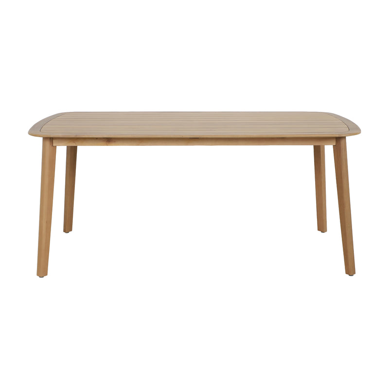 Cargue la imagen en el visor de la galería, Mesa de comedor CURVE 1.8M, de madera - HUC38720
