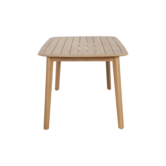 Mesa de comedor CURVE 1.8M, de madera - HUC38720