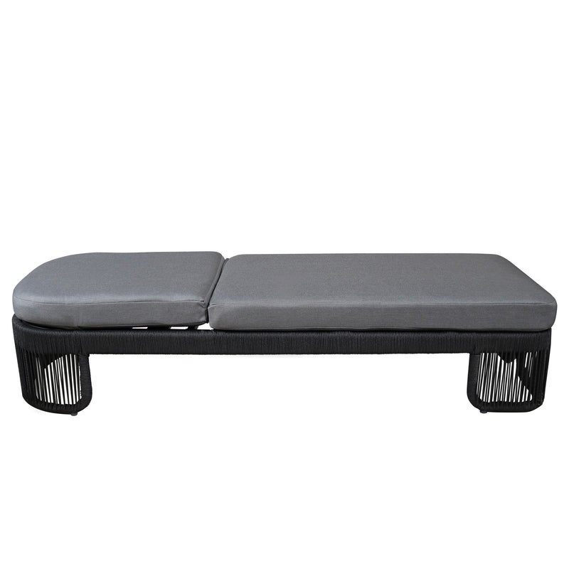 Cargue la imagen en el visor de la galería, Camastro Akumal color Carbón - GLA63445114KD
