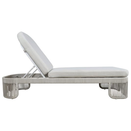 Akumal White Sun Lounger - GLA8712211