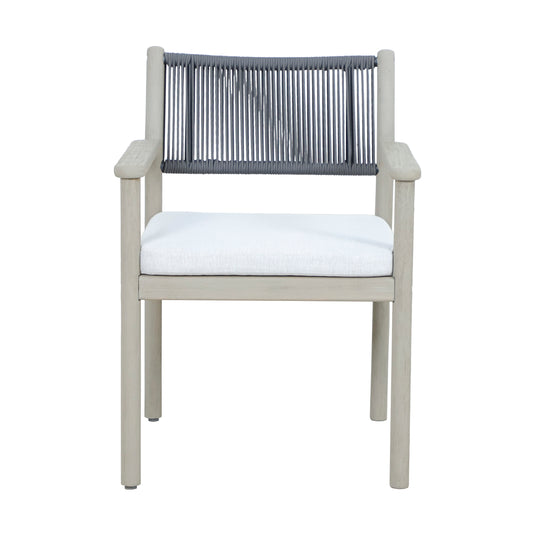 Silla de madera Albi para interior y exterior color natural -  HUC40936