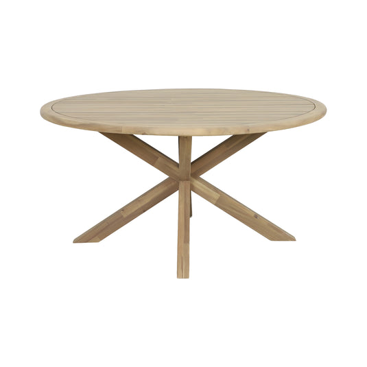 Mesa de comedor redonda ALPS 1.5M color natural - HUC28332