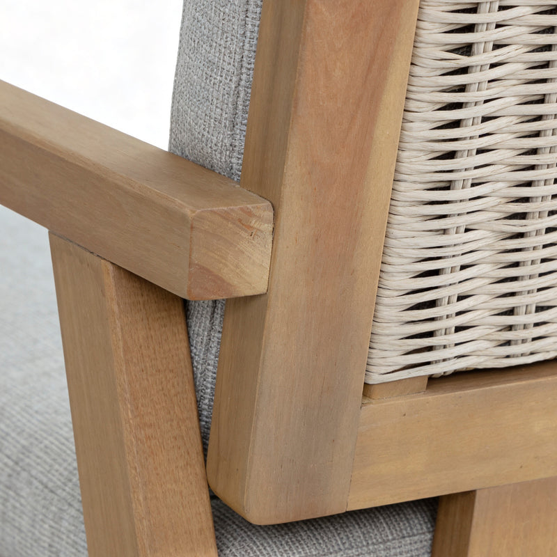 Cargue la imagen en el visor de la galería, Silla de Madera ALPS color natural - HUC39623
