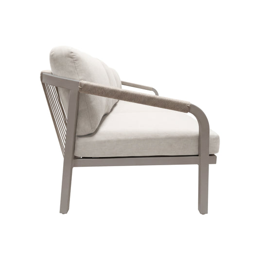 Sala Triple Ancona de aluminio color Champagne - GL3A-6040-333-11-KD