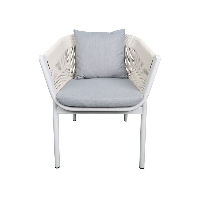 Cargue la imagen en el visor de la galería, Silla de Lazo Andy EQ para Exterior e Interior Color Blanco - 2200011
