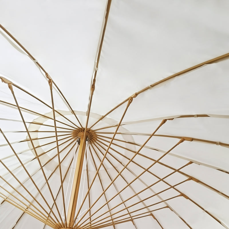 Load image into Gallery viewer, Sombrilla estilo pagoda ANTIBES color beige claro - RX26-03
