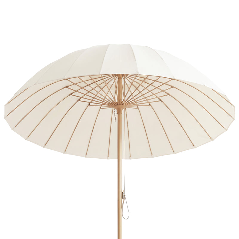 Load image into Gallery viewer, Sombrilla estilo pagoda ANTIBES color beige claro - RX26-03
