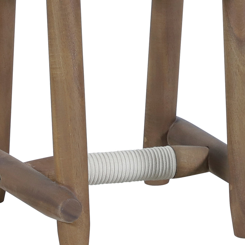 Cargue la imagen en el visor de la galería, Mesa bistro de madera 50cm APOYO para exterior e interior - HUC32723B
