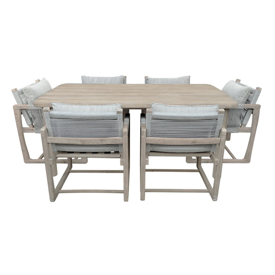 Comedor de madera 1.8 con 6 sillas BAKER