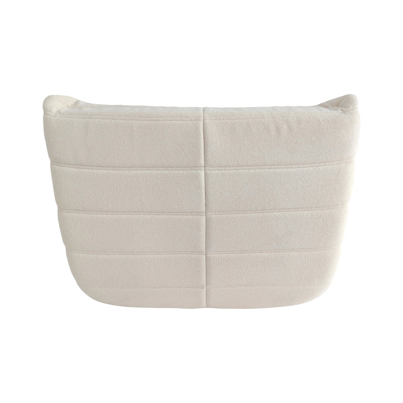 Cargue la imagen en el visor de la galería, Puff para interior Balbo color crema - 76555
