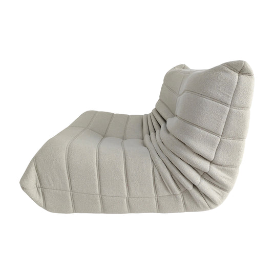 Puff para interior Balbo color hueso - 76588