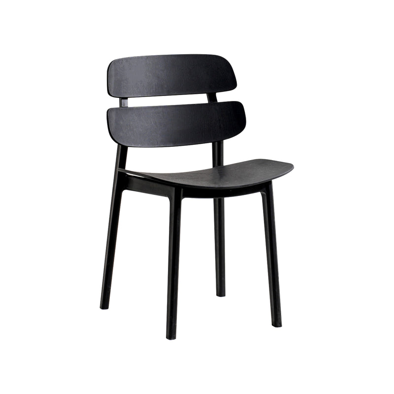 Cargue la imagen en el visor de la galería, Silla de Interior BD77BK de PP color negro - BD77BK
