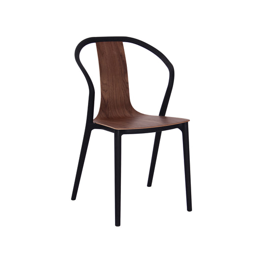 Silla de Interior BD78W color negro & café - BD78W