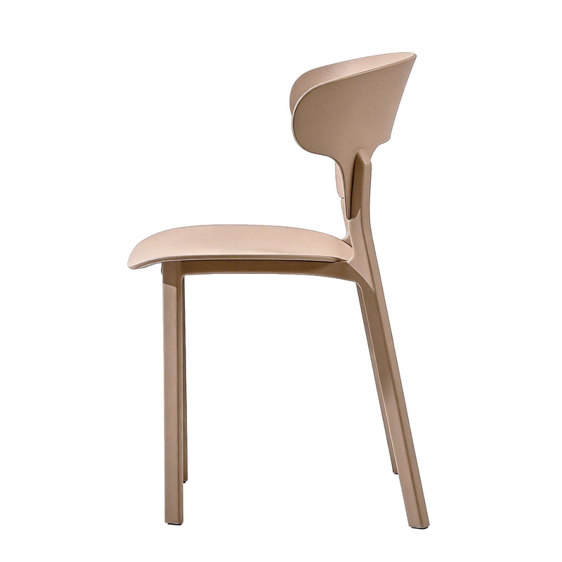 Cargue la imagen en el visor de la galería, silla en PP con anti UV color camel - BD89C
