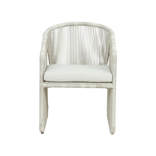 silla de comedor entretejida Beryl color Blanca - HUC40685