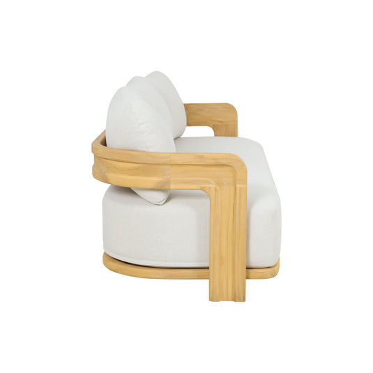 Set triple de madera Blaise para exterior color Natural - HUC41057-53-56-TRI