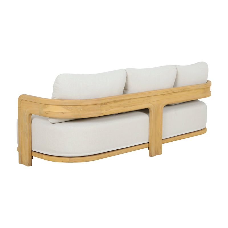 Cargue la imagen en el visor de la galería, Set triple de madera Blaise para exterior color Natural - HUC41057-53-56-TRI
