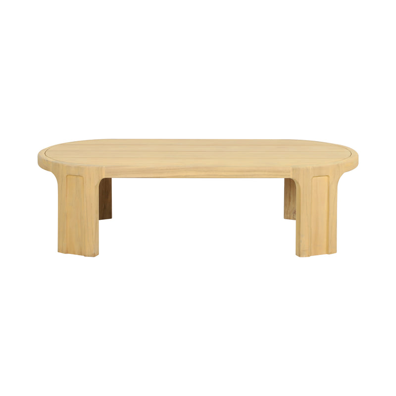 Cargue la imagen en el visor de la galería, Set triple de madera Blaise para exterior color Natural - HUC41057-53-56-TRI
