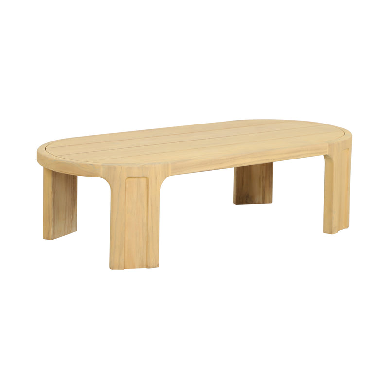 Cargue la imagen en el visor de la galería, Set triple de madera Blaise para exterior color Natural - HUC41057-53-56-TRI

