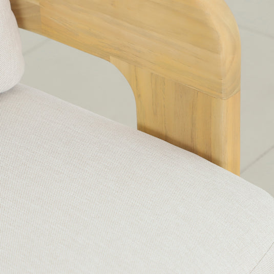 Set triple de madera Blaise para exterior color Natural - HUC41057-53-56-TRI