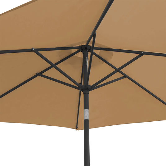 Sombrilla Blum Para Jardin con Angulo de Inclinación Color Moca - MOCHA