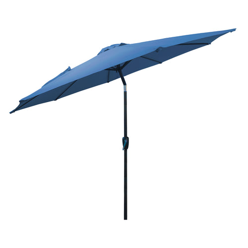 Blum Garden Umbrella with Tilt Angle, Navy Blue - 2017DHX019 