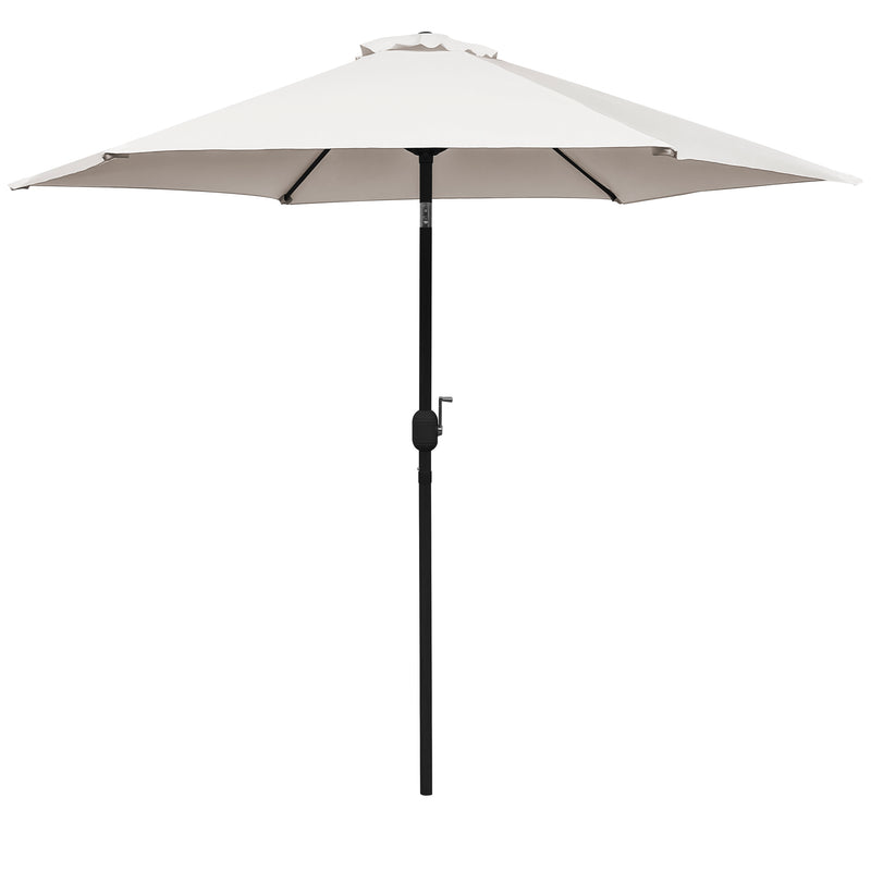 Cargue la imagen en el visor de la galería, Sombrilla Blum Para Jardin con Angulo de Inclinación Color Beige claro - BLUM-LB
