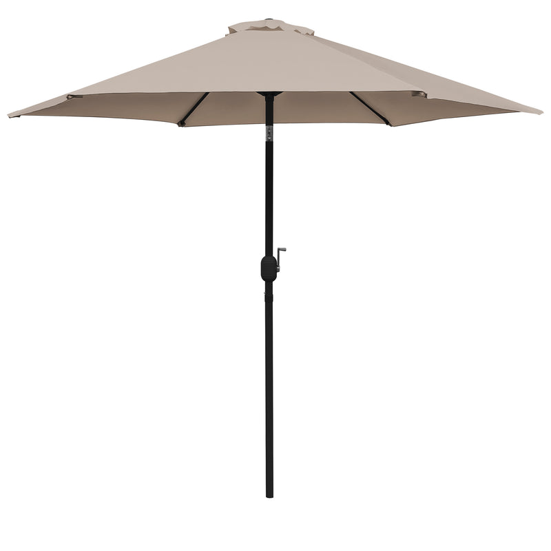 Cargue la imagen en el visor de la galería, Sombrilla Blum Para Jardin con Angulo de Inclinación Color Beige obscuro - BLUM-DKBE
