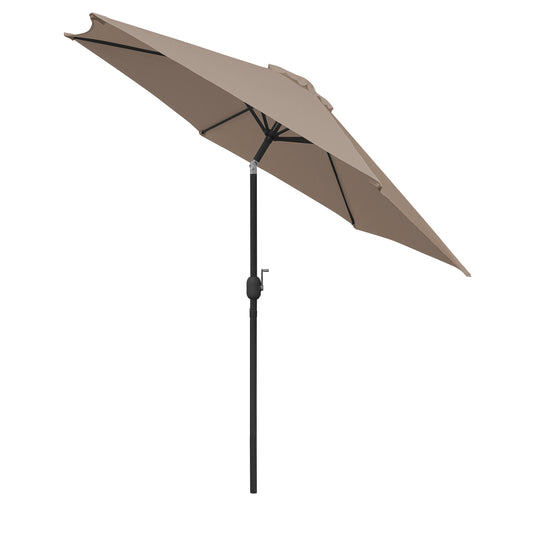 Sombrilla Blum Para Jardin con Angulo de Inclinación Color Beige obscuro - BLUM-DKBE