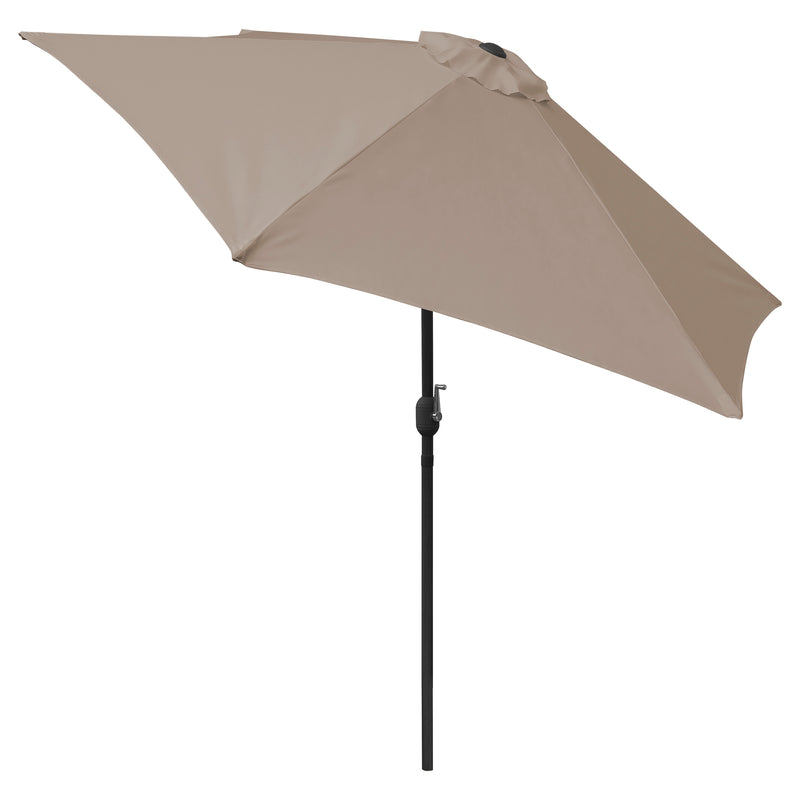 Cargue la imagen en el visor de la galería, Sombrilla Blum Para Jardin con Angulo de Inclinación Color Beige obscuro - BLUM-DKBE
