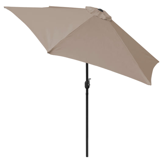 Sombrilla Blum Para Jardin con Angulo de Inclinación Color Beige obscuro - BLUM-DKBE