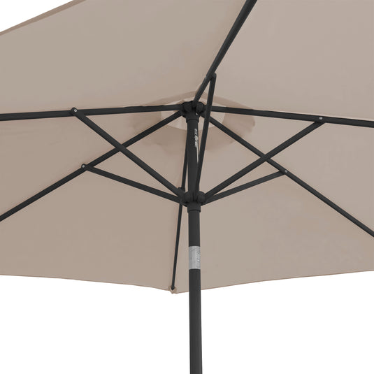 Sombrilla Blum Para Jardin con Angulo de Inclinación Color Beige obscuro - BLUM-DKBE