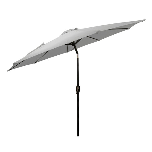 Blum Garden Umbrella with Tilt Angle, Light Grey - S-212-GRLIGHT 