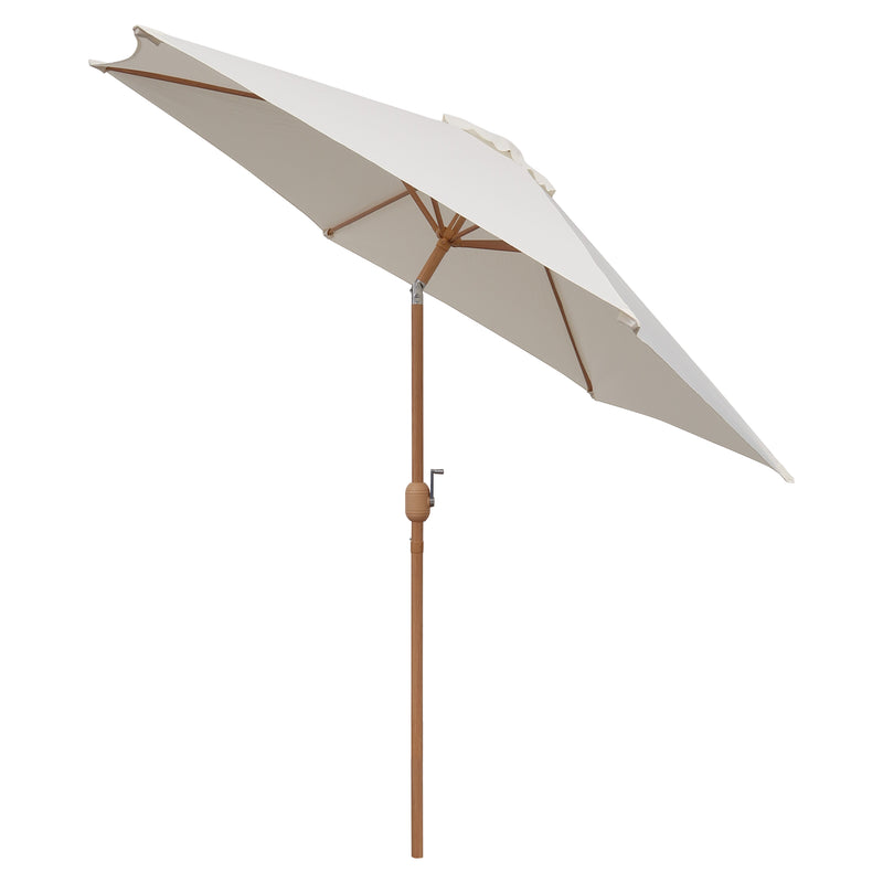 Cargue la imagen en el visor de la galería, Sombrilla Blum Para Jardin con Angulo de Inclinación Color Crema - S-Cream
