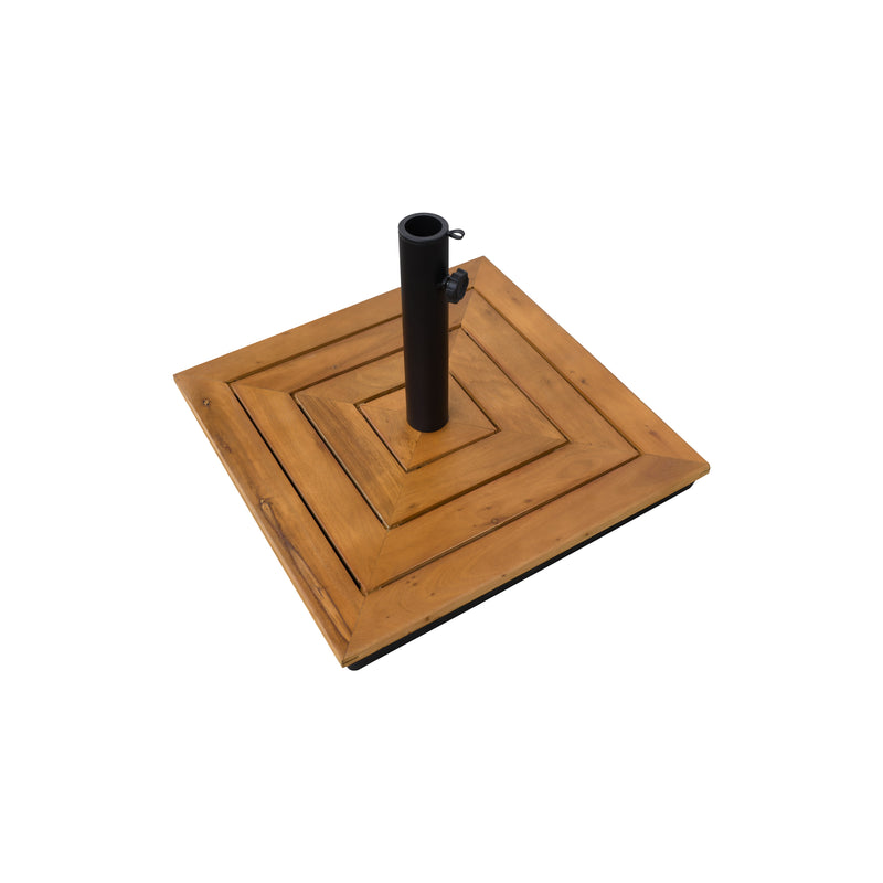 Cargue la imagen en el visor de la galería, Sombrilla Blum Wood + base Ponte de granito - BLUM-PNGR
