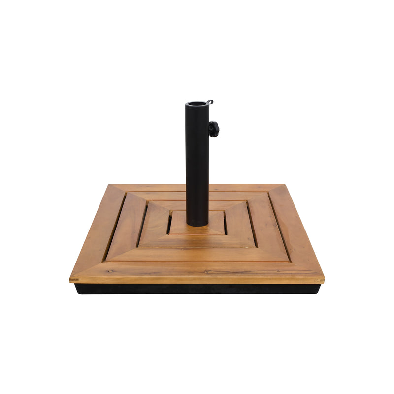 Cargue la imagen en el visor de la galería, Sombrilla Blum Wood + base Ponte de granito - BLUM-PNGR
